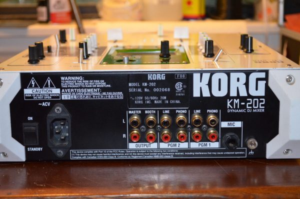 Korg KM-202 RCA Replacement Panel